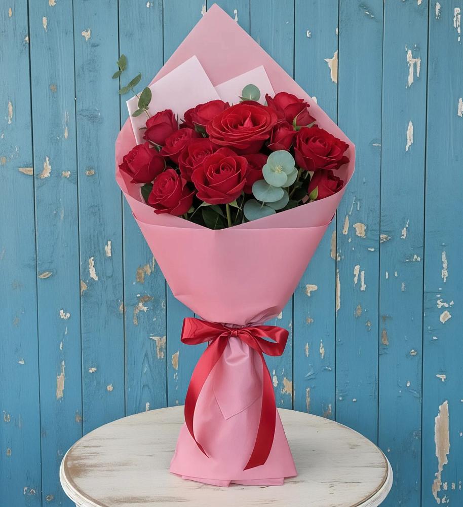 Букет цветов из: Розы в Комаровском