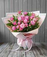 Букет Розовый кустик #REPLACE_PRED# Комаровском