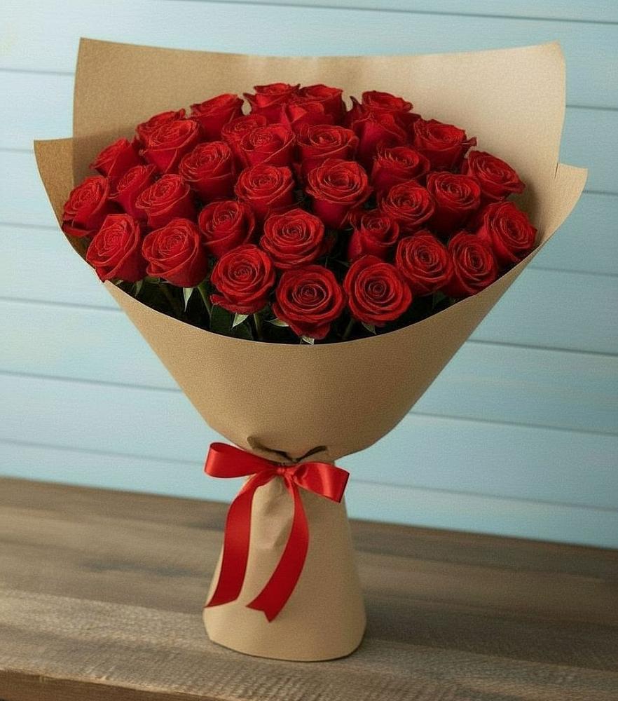 Букет Красные розы Милано в Комаровском