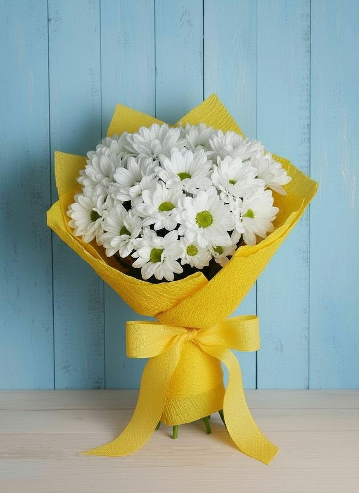Букет цветов из: Хризантемы в Комаровском