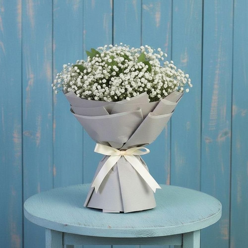 Букет цветов из: Гипсофила в Комаровском