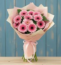 Букет цветов из:  Герберы в Комаровском